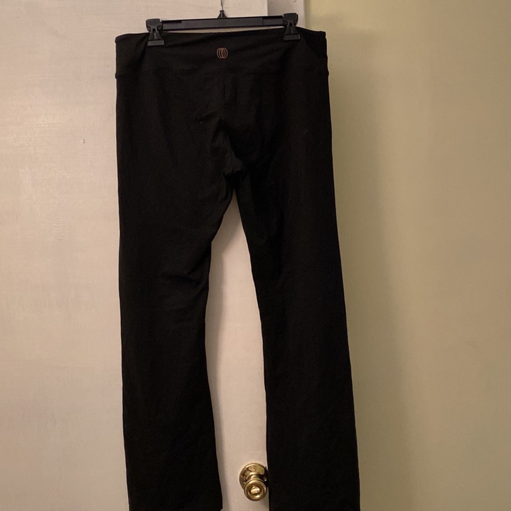 Balance Collection Black Butter Soft Body Contour Gym/Yoga Pants Full Length